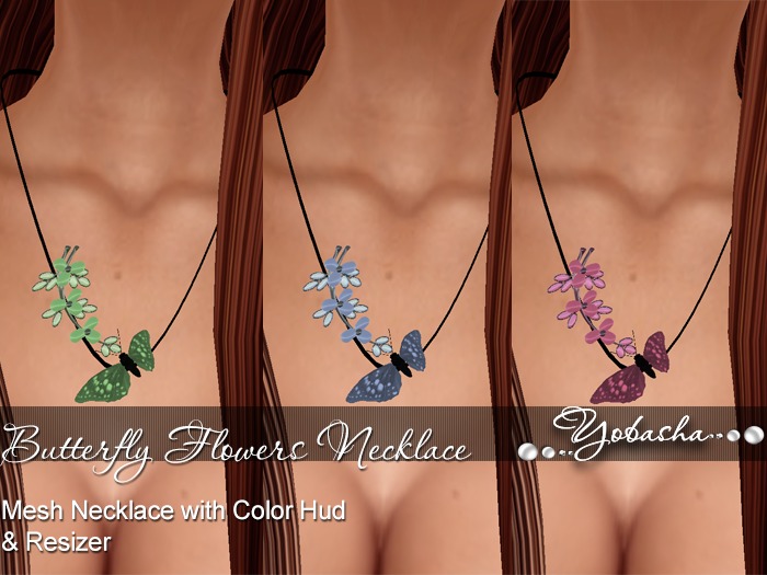 -Yobasha-Butterfly Necklace