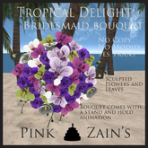 Tropical Delight - Bridesmaid - Purple