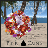 Tropical Delight - Bridesmaid - Red/Purple