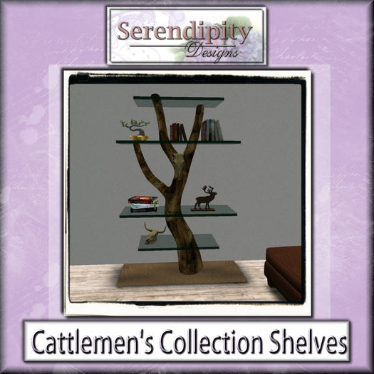 Serendipity Designs - Cattlemen's Collection Shelves