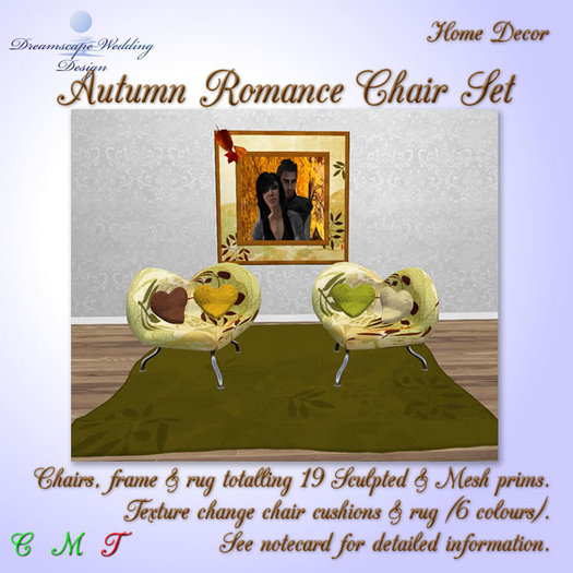 Autumn Romance Chairs [Boxed]