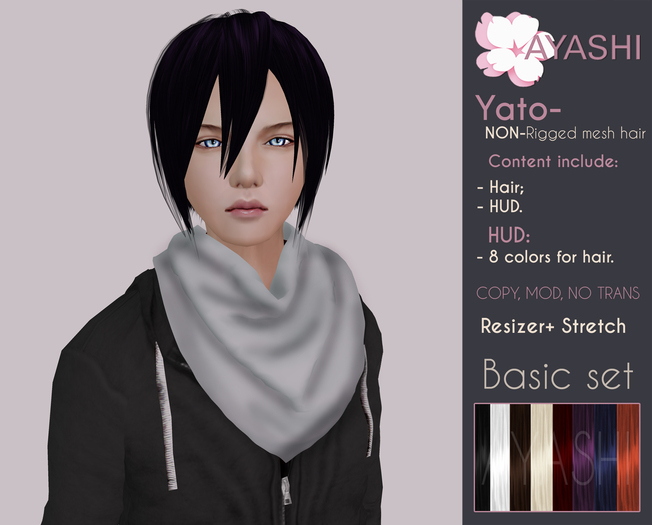[^.^Ayashi^.^] Yato hair-basic set