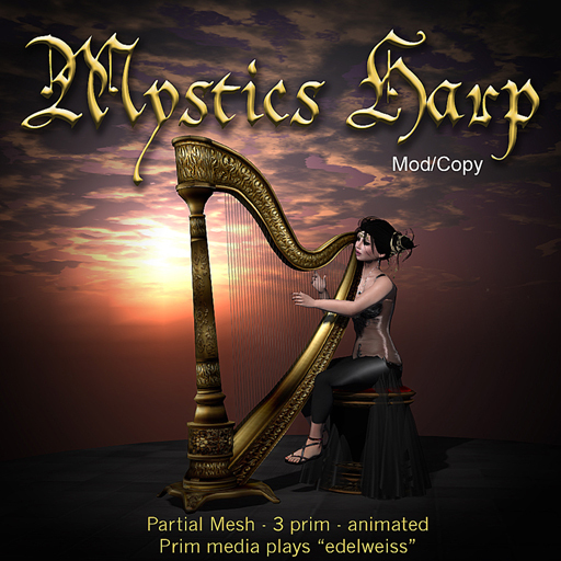 Mesh Mystics Harp