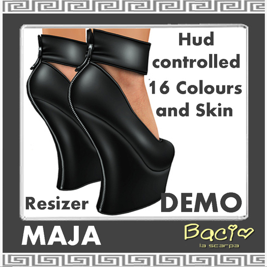 Bacio Mesh DEO MAJA Heels EXCLUSIV High Heels  BOX