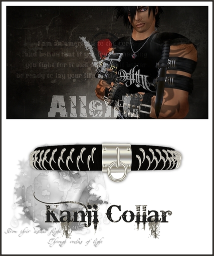 kanji collar vendor  unscripted