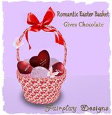 Sweet Hearts Weaved Easter Basket *TOUCH ME*