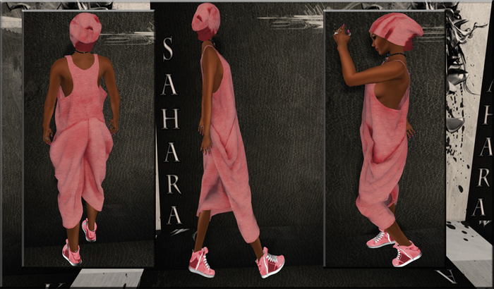 ~*DS*~ Rompers&Sneakers&Beanie / LightRed
