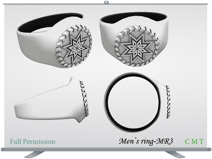 Men's ring MR-3 Full Permission
