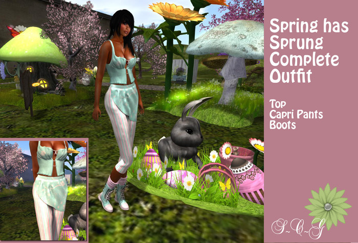S~C~G Spring has Sprung outfit ** Promo 5L ***