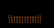 Wood stable field fence full perms texture