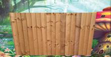 Wood lap fence texture full perms