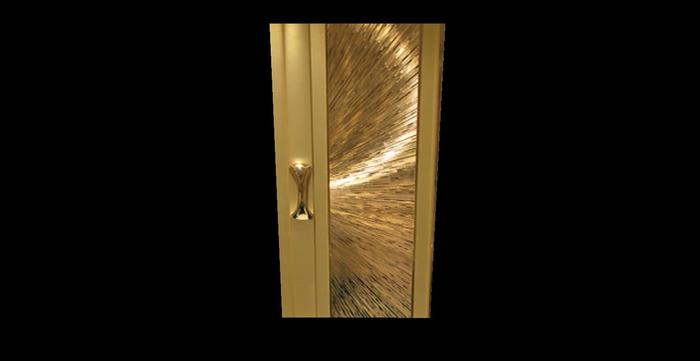Gold door full perms texture