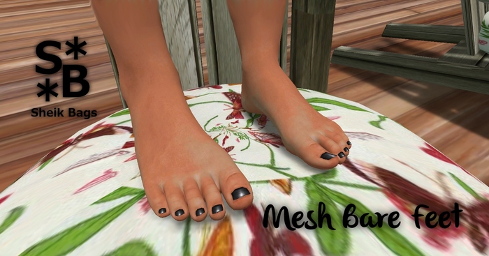 *SB* Mesh Bare Feet