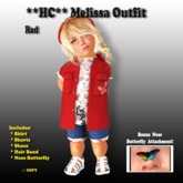 **HC** Melissa Outfit - Red