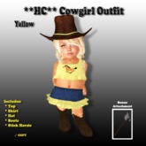 **HC** Kaylee Outfit - Yellow Flowers