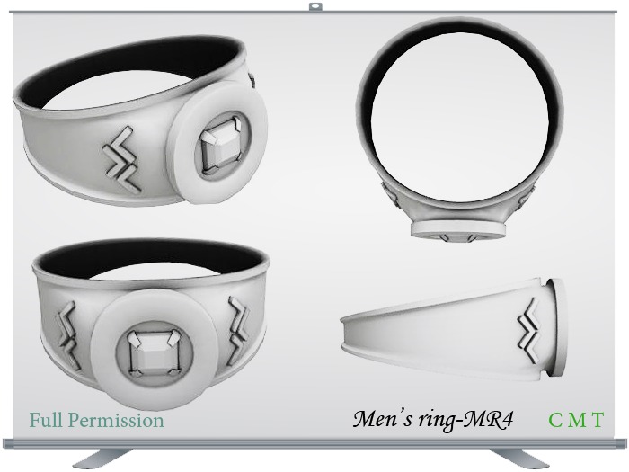 Men's ring MR-4 Full Permission