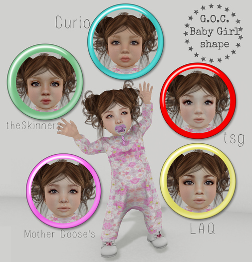 G.O.C.Baby Girl shape