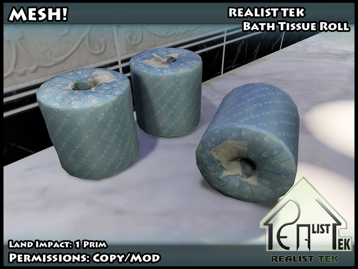 Realist Tek Bath Tissue Roll