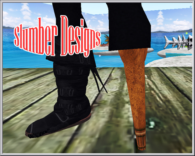 Slumber Pirate Hat and Pegleg