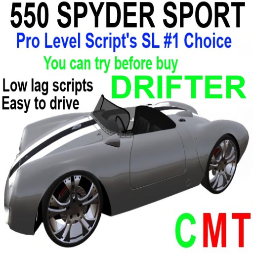 DRACK'S 550 Spyder Drifter (BOXED)