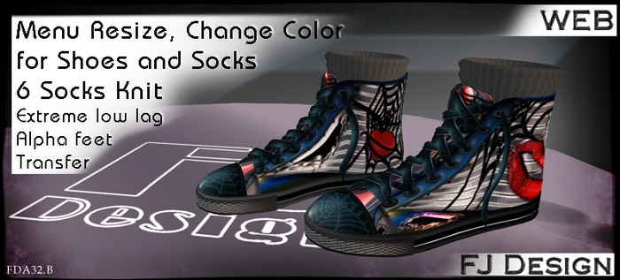 Fj Design Web Shoes Sneakers