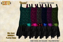 [SEW] FP Text MI960041 Flapper Dress Beaded