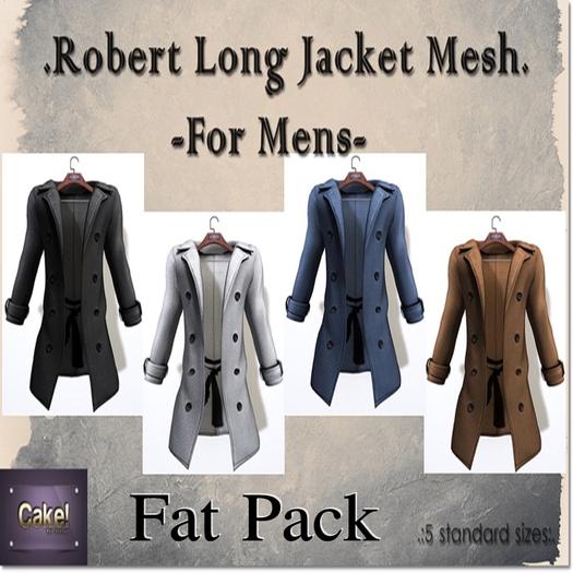 CaKe!-Robert Long Jacket  Mesh-Fat pack