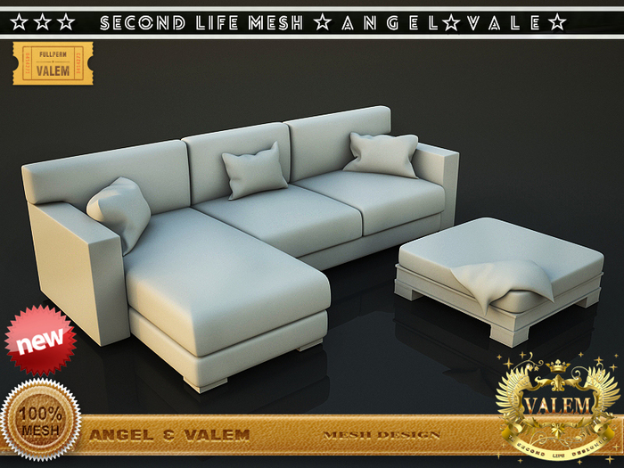 .::VALEM::.  Full Perm Mesh Luxury Soft Seat Set