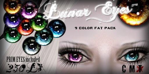 <<< np >>> Lunar EYES 9 color FAT PACK
