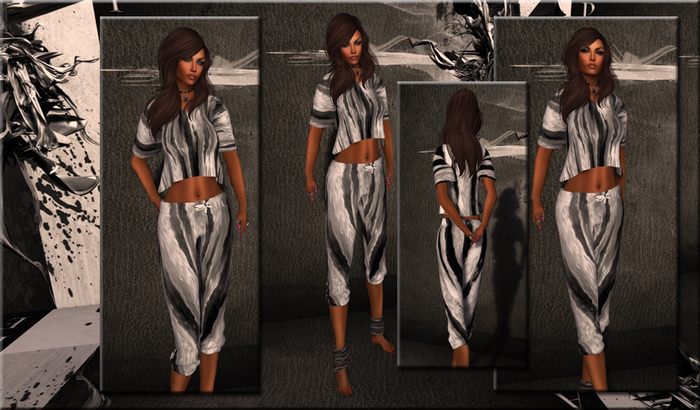 ~*DS*~ CapriPants & CropTop UE-Animals / All Sizes / Mesh