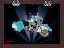 D.B.B. indian trikeclassic creme/blue