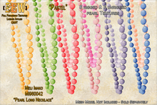 [SEW] FP Tex MI960042 Pearl Long Necklace Pastels