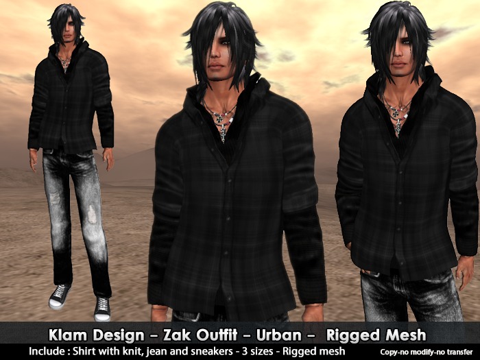 **KM** ZAK Outfit- demo - Klam Design