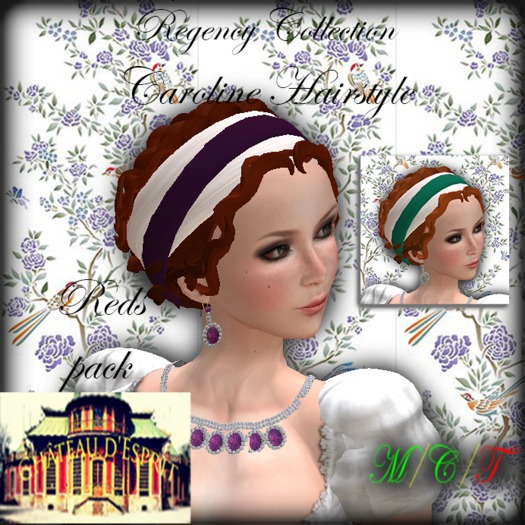 ~CdE~ Regency Caroline Hairstyle Reds