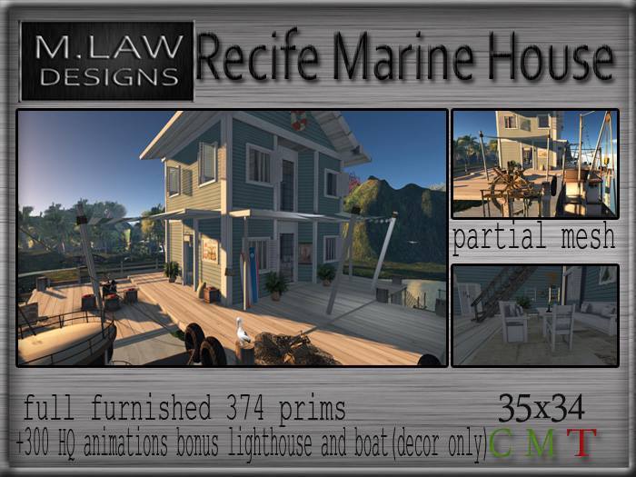 Recife Marine  House Box