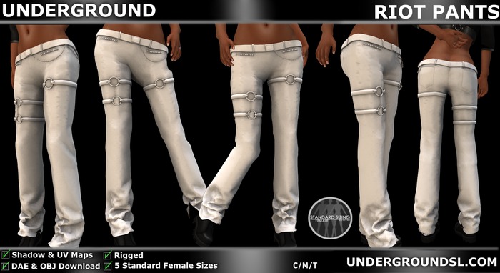 [UG MESH] RIOT PANTS