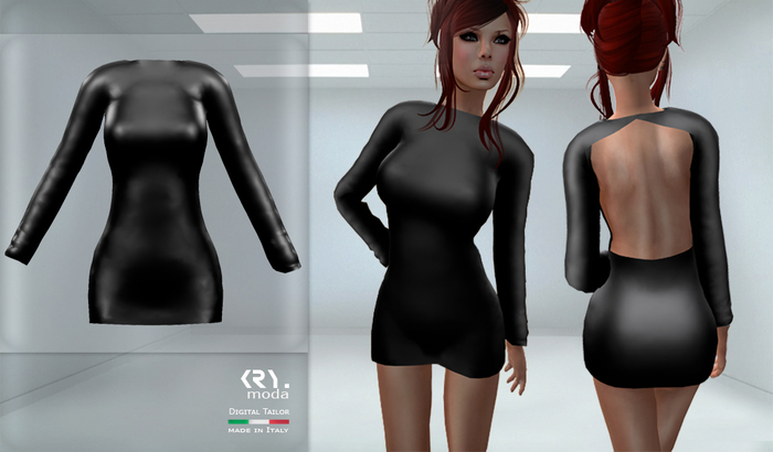 [KRY.moda] _|199L$|_PROMO|_ _Fullperm_ Anny Oversized Dress open Back Mesh