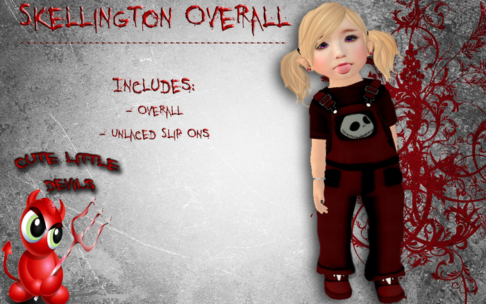 CLD Skellington Overall