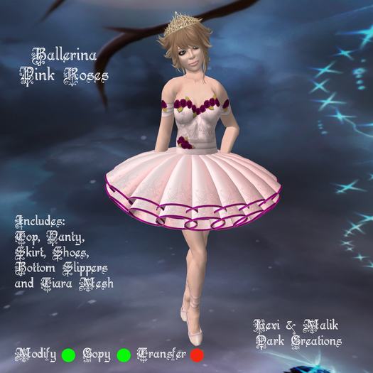 Ballerina Pink Roses