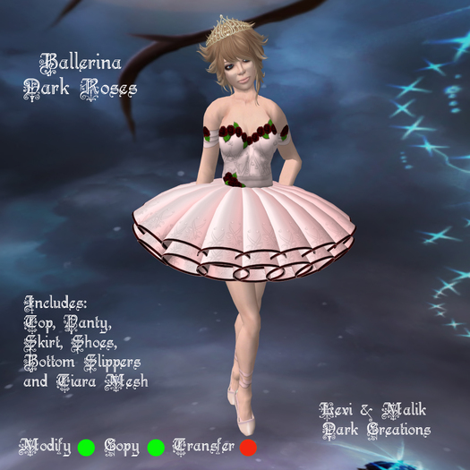 Ballerina Dark Roses