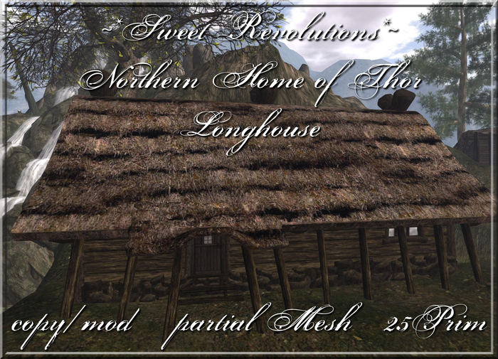 ~*SR*~ Northern Home of Thor - Longhouse Box