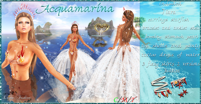 -**Lamu Fashion**-Outfit ~Acquamarina~ !DISCOUNT!