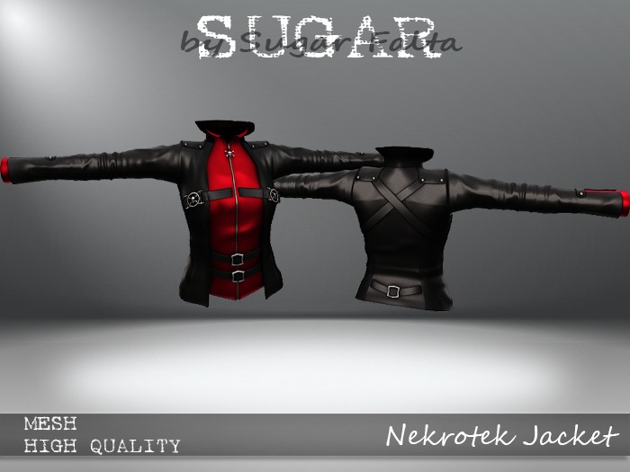 SUGAR - Nekrotek Jacket - RED