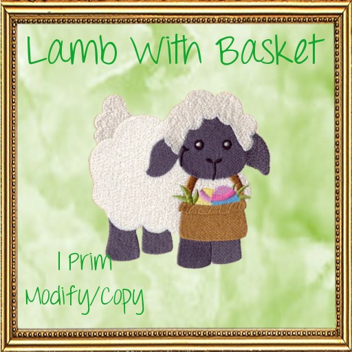 Lamb With Basket