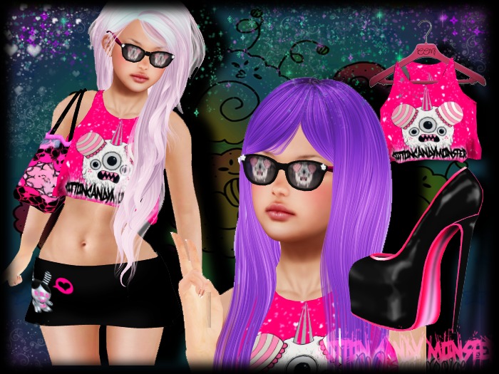 {C.C.M.} Cartoon Outfit - CottonCANDYmonsteR