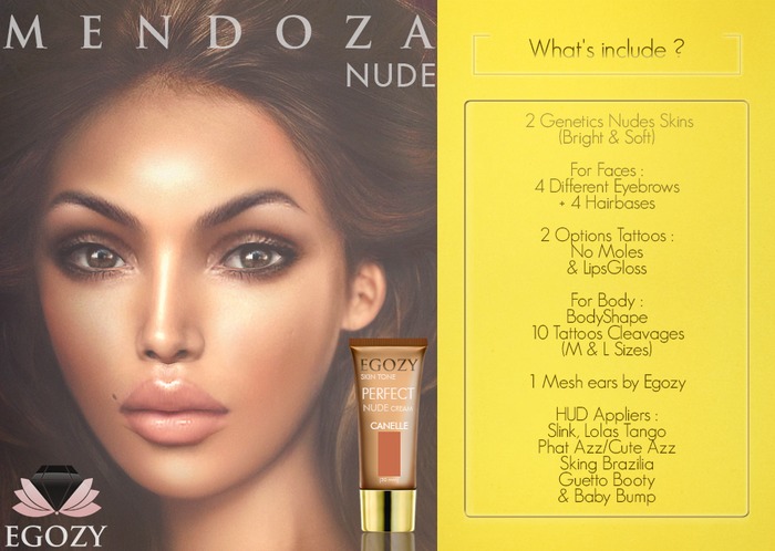 Egozy.Mendoza Genetic (Canelle).Nude