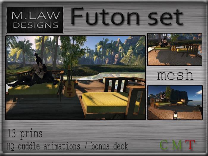 M.Law futon Set Box