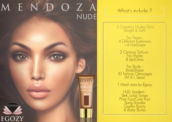 Egozy.Mendoza Genetic (Brun).Nude