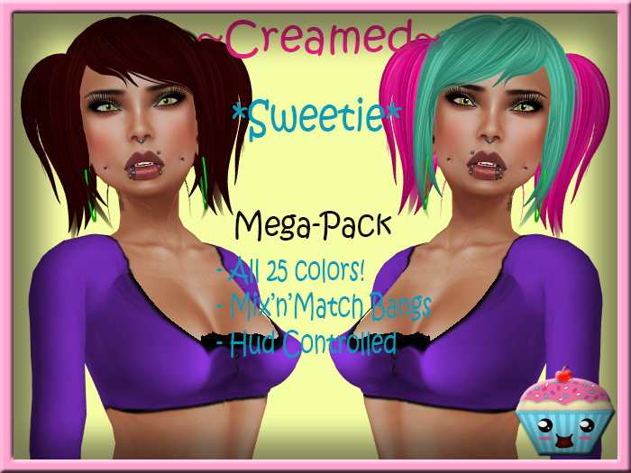*Creamed* Cuteness Hair - DEMO