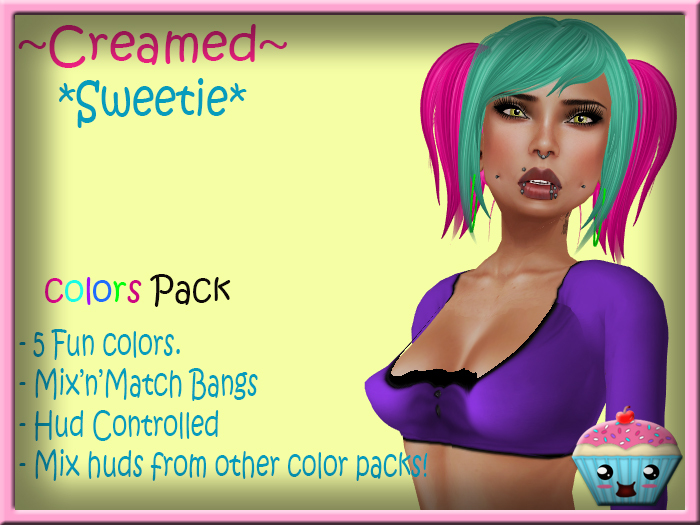 *Creamed* Sweetie Hair - Colors
